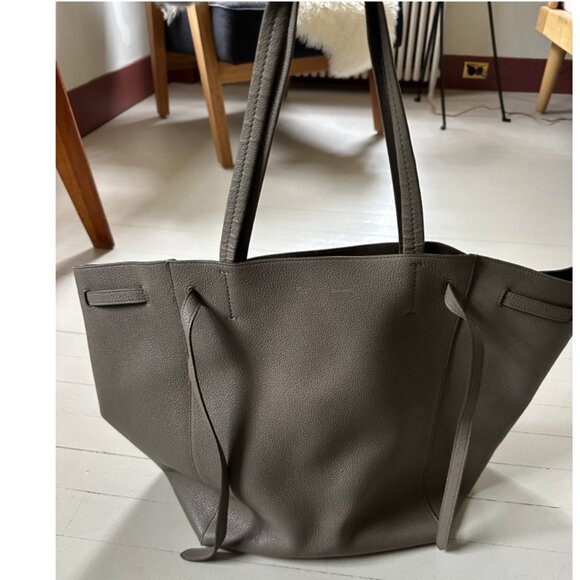 Celine Phantom Leather Tote in Taupe - Picture 1 of 10